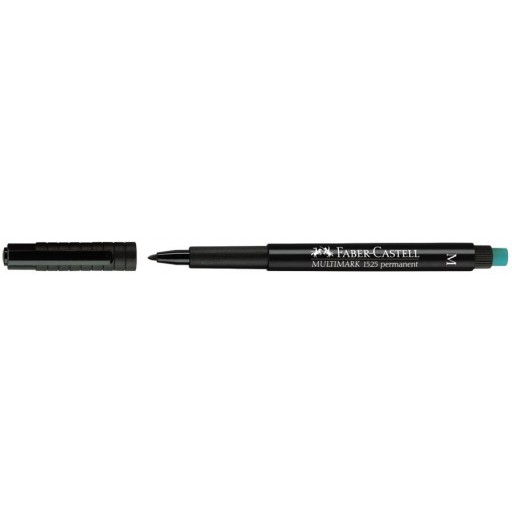 Marker Permanent M Multimark Faber-Castell negru