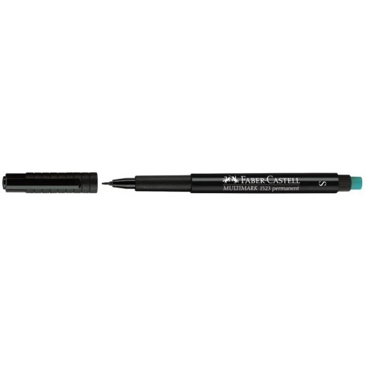 Marker Permanent S Multimark Faber-Castell negru