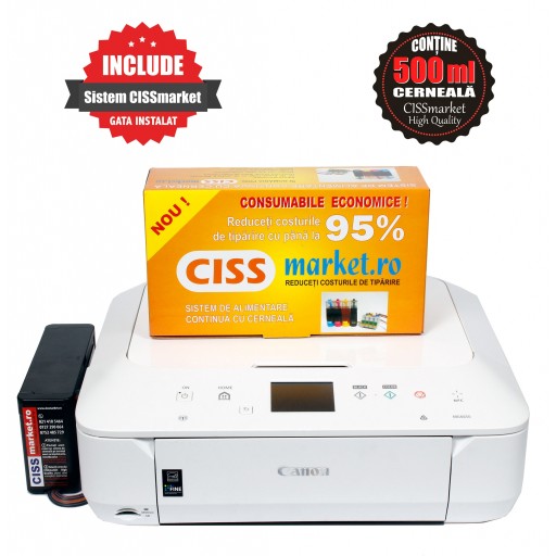 imprimanta Canon Pixma MG6650 cu CISS