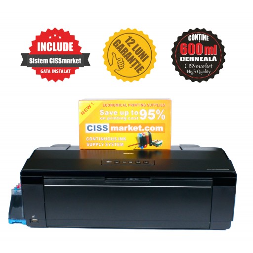 Epson Stylus Photo 1500W A3+ CISS Sublimare 