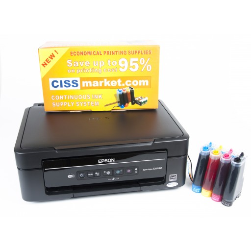 Multifunctional Epson Stylus SX430W cu sistem CISS