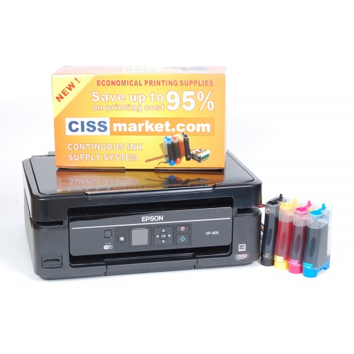 Multifunctional Epson Expression Home XP-305 cu sistem CISS | CISSmarket