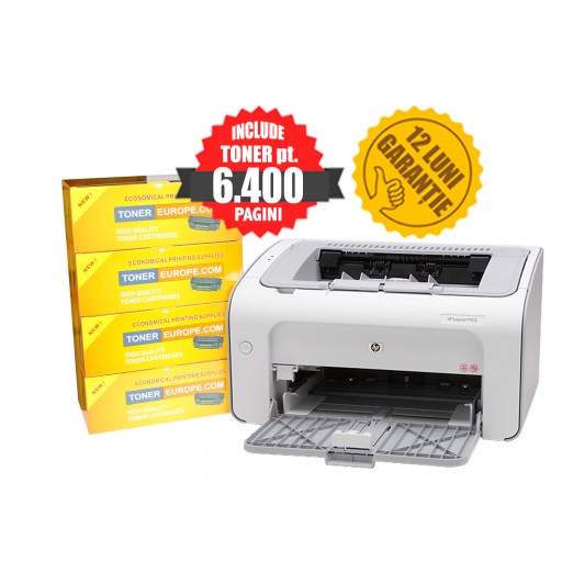 HP LaserJet P1102 + TONER pt. 6400 pagini CISSmarket clar