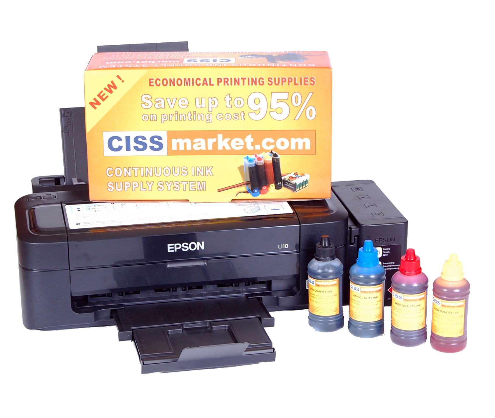 Imprimanta Epson L130 cu sistem CISS CISSmarket