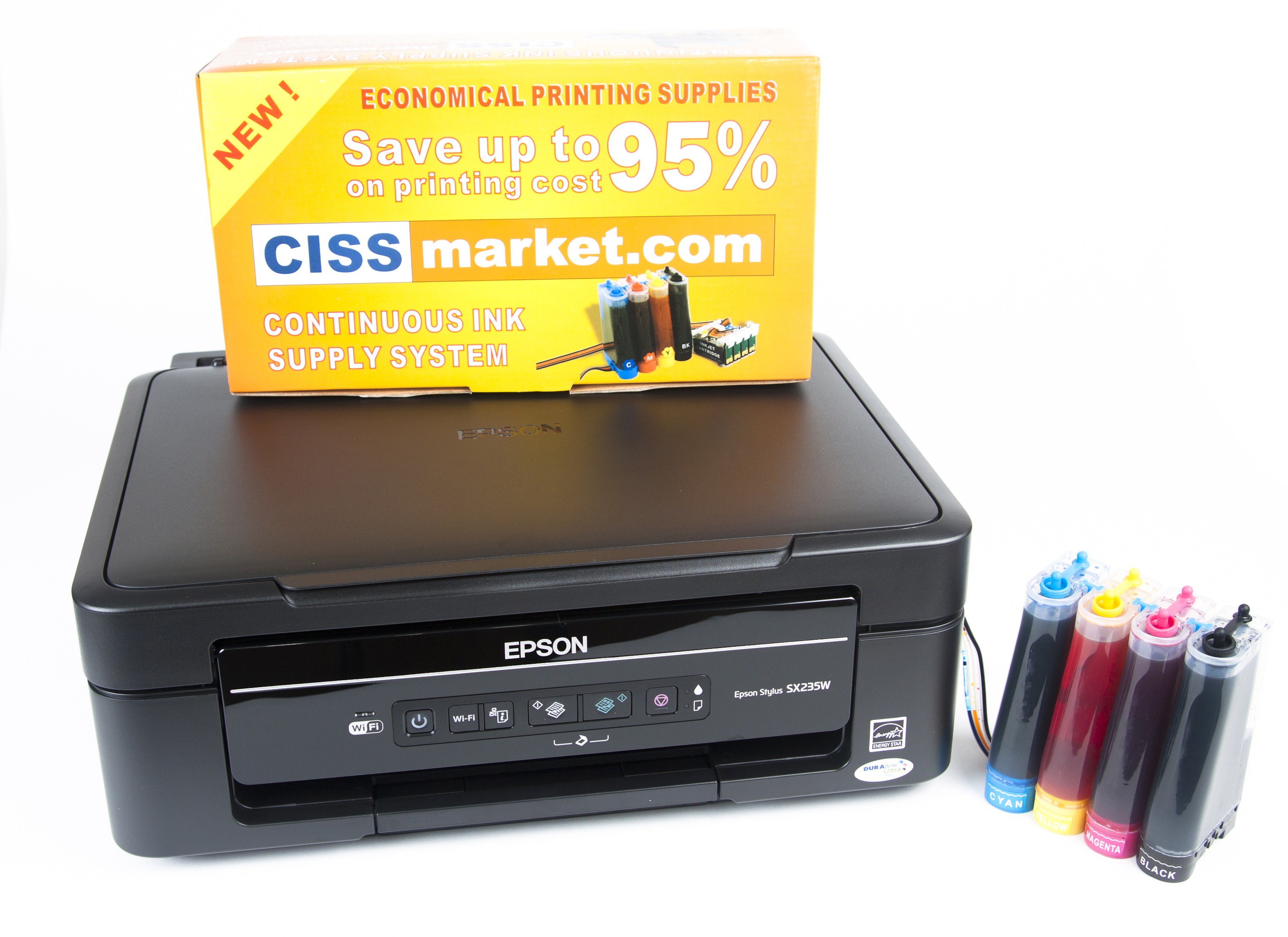 Multifunctional Epson Stylus Sx235w Cu Sistem Ciss Cissmarket