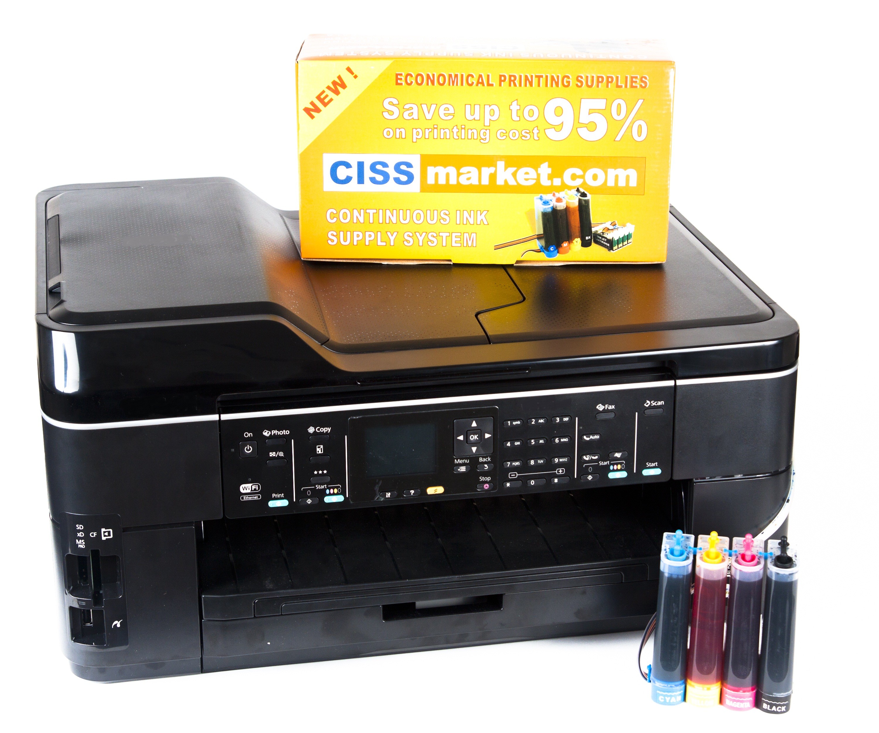 Multifunctional Brother MFC J6510DW cu sistem CISS CISSmarket