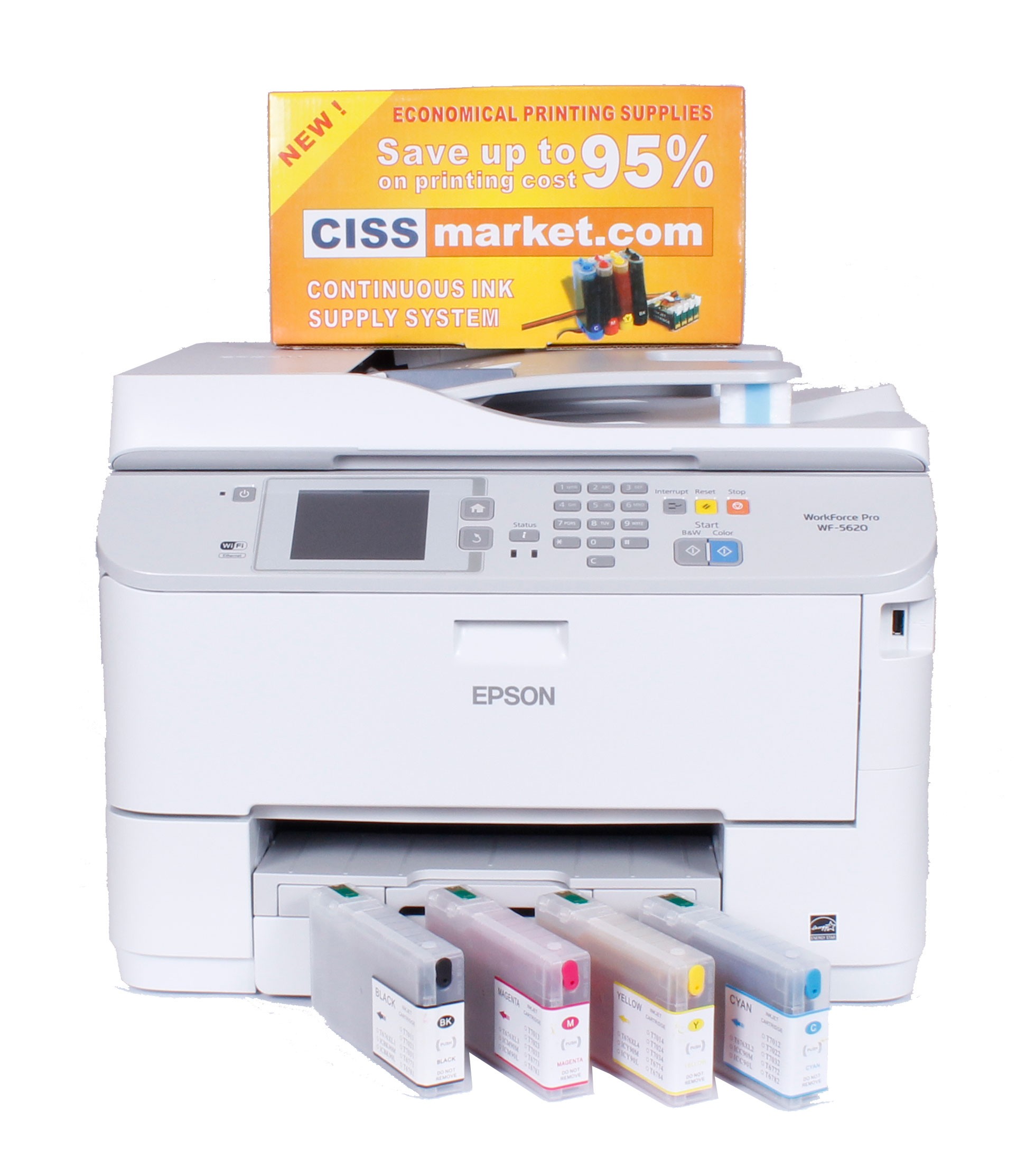  Epson  WorkForce Pro WF 5690  DWF cu cartuse refilabile