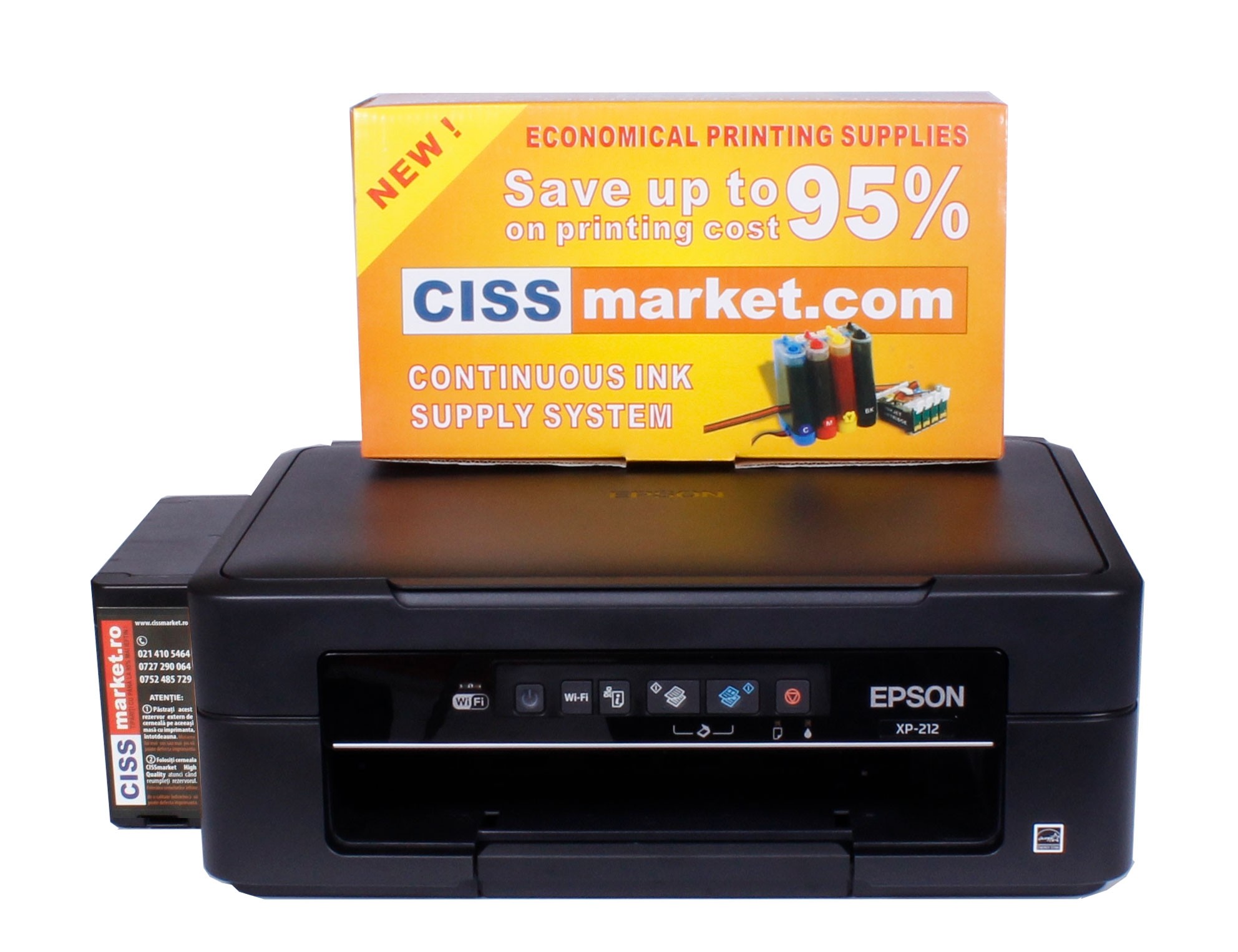 Epson Expression Home XP-245 cu CISS Sublimare | CISSmarket.ro