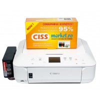 imprimanta Canon Pixma MG6650 cu CISS frontal