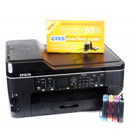 Multifunctional Epson Workforce WF-7515 cu sistem CISS