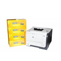 HP LaserJet P3015dn + TONER pt. 5 ani CISSmarket clar